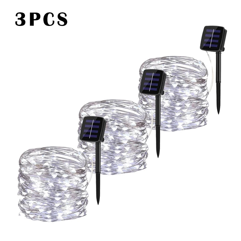 LED Solar Light Outdoor Garden Fairy String Light Led Twinkle