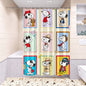 Snoopy Anime Shower Curtain, Bathroom Accessories