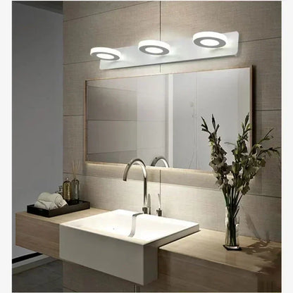 Wall Lamp LED Mirror Front Lamp Bathroom Bedroom Makeup Lights