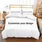 New Custom Bedding Set Customized 3D Printed Duvet Cover Sets with Pillowcase
