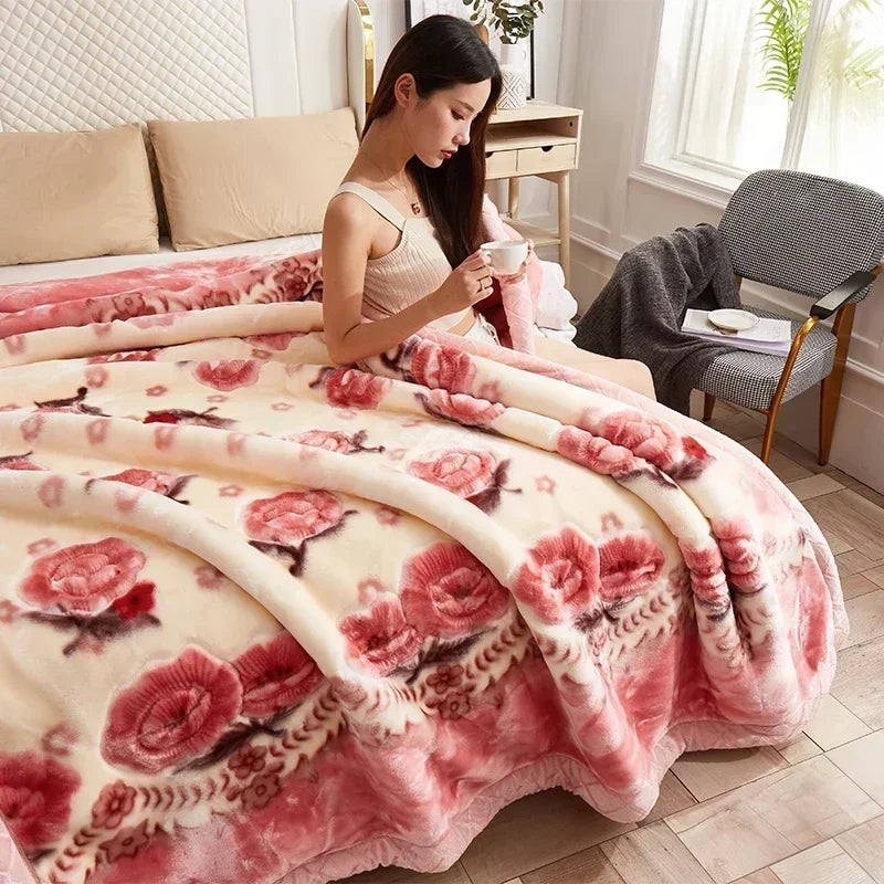 New Warm Weighted Blankets for Beds High End Thicken Warmth