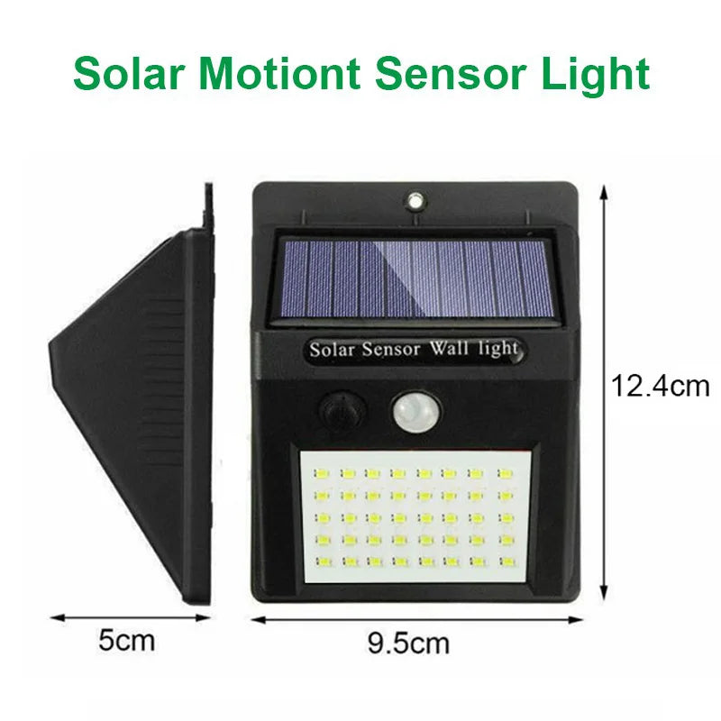 30 LED Solar Light PIR Motion Sensor Wall Light Outdoor Solar Lamp Waterproof
