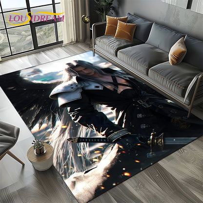 27 Style New Sephiroth Final Fantasy Games Cloud Tifa Aerith Carpet