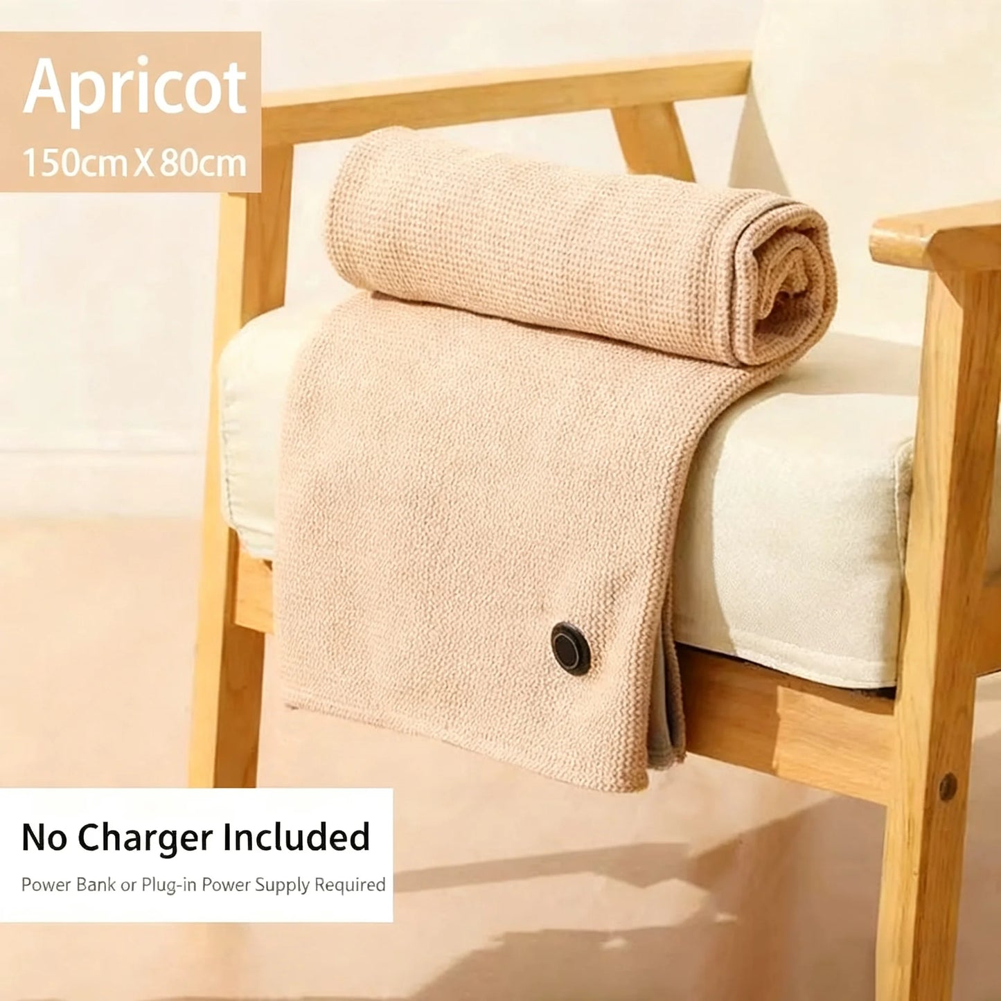 Winter Wearable 3 Heating Level Electric Heating Sofa Shawl