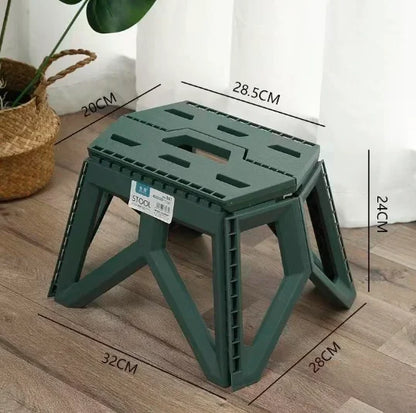 Outdoor small stool portable folding stool high load bearing