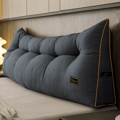 Removable Large Bed Backrest Cushion Ergonomic Triangular