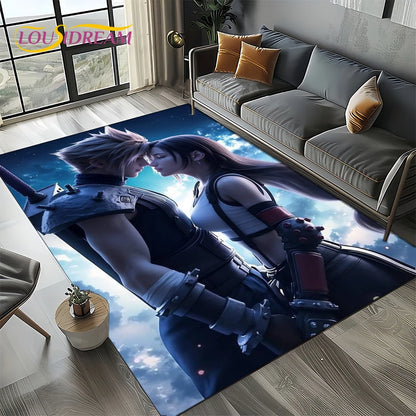 2025 New Style Final Fantasy Games Cloud Tifa Aerith Carpet