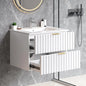 24 Inch Bathroom Vanity with Sink Combo, Floating Bathroom Vanity