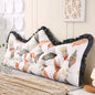 Princess Style Fabric Bedroom Cushion Skin Friendly Crystal Velvet