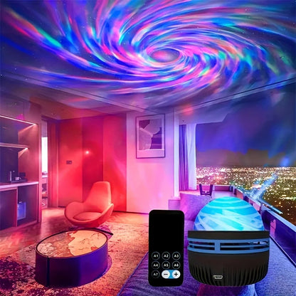 LED Galaxy Projection Light, 2-in-1 Northern Light Projector