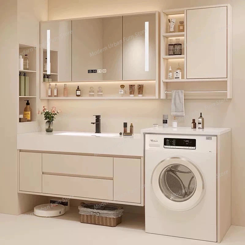 Toilet Makeup Bathroom Cabinet White Drawers Dressers Accessories