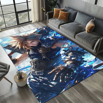 27 Style New Sephiroth Final Fantasy Games Cloud Tifa Aerith Carpet