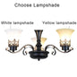 Vintage Chandelier Glass Pendant Lamp Indoor Lighting for Living Room Bedroom Kitchen Lustres Retro Loft Hanging Light Fixture