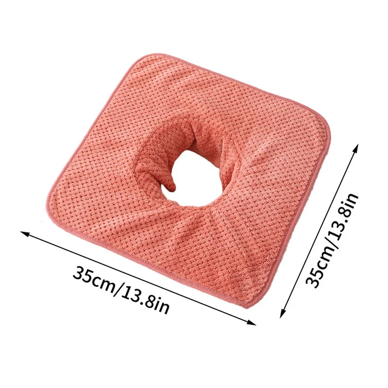35*35CM Beauty SPA Massage Table Planking Face Towel