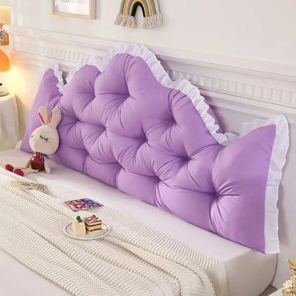 Lace Headboard Soft Cushion Nordic Style Pillow