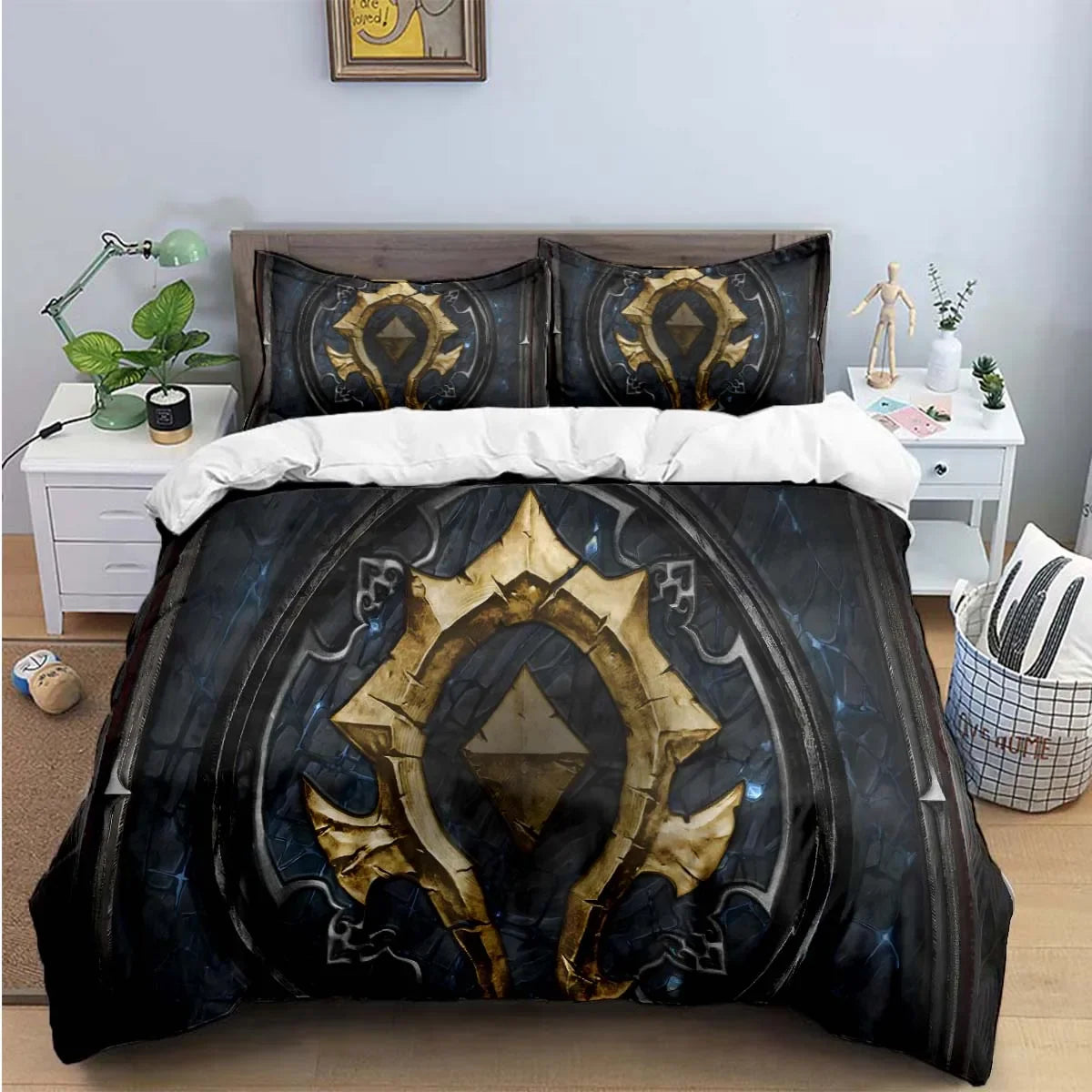 Hot Fashion 3D Game W-Warcraft Print Bedding Sets Bed Supplies