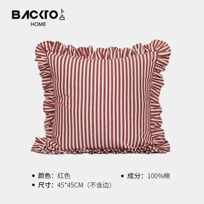 Candy Series 100% Cotton Pillowcase Nordic Style Sofa Living Room