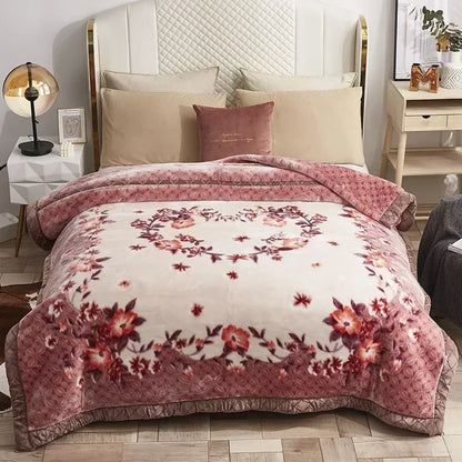 New Warm Weighted Blankets for Beds High End Thicken Warmth