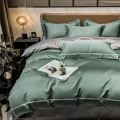 Embroidery Hotel Quality Bedding Set Luxury 800TC Egyptian Cotton