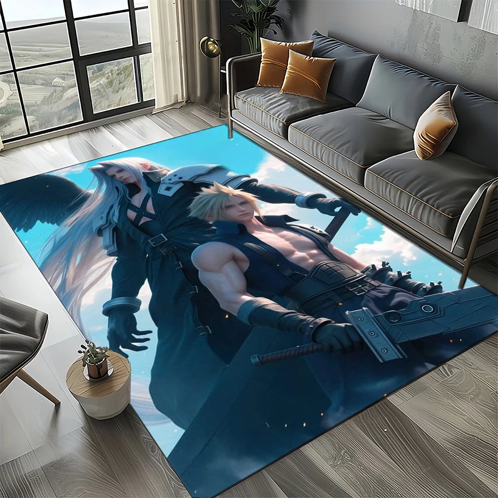27 Style New Sephiroth Final Fantasy Games Cloud Tifa Aerith Carpet