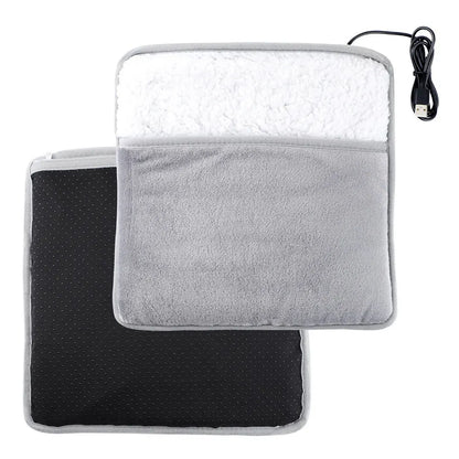 Winter Electric Foot Heating Pad USB Household Feet Warmer