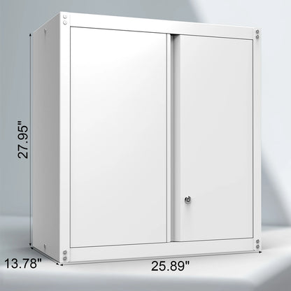 Metal Garage Storage Cabinet Wall Mounted Organizer