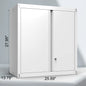 Metal Garage Storage Cabinet Wall Mounted Organizer