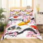 Koi Duvet Cover Sets for Kids Teens Adults Queen Size Quilt Covers