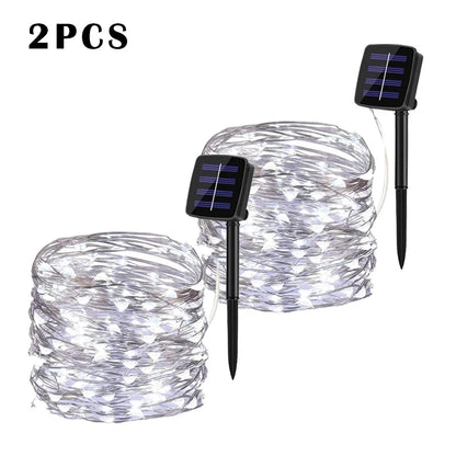 LED Solar Light Outdoor Garden Fairy String Light Led Twinkle