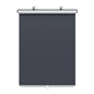 Retractable Cordless Roller Blinds W / 3pcs Suction Cups Titanium Silver/Green Full Blackout Without Drilling
