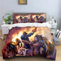 Hot Fashion 3D Game W-Warcraft Print Bedding Sets Bed Supplies