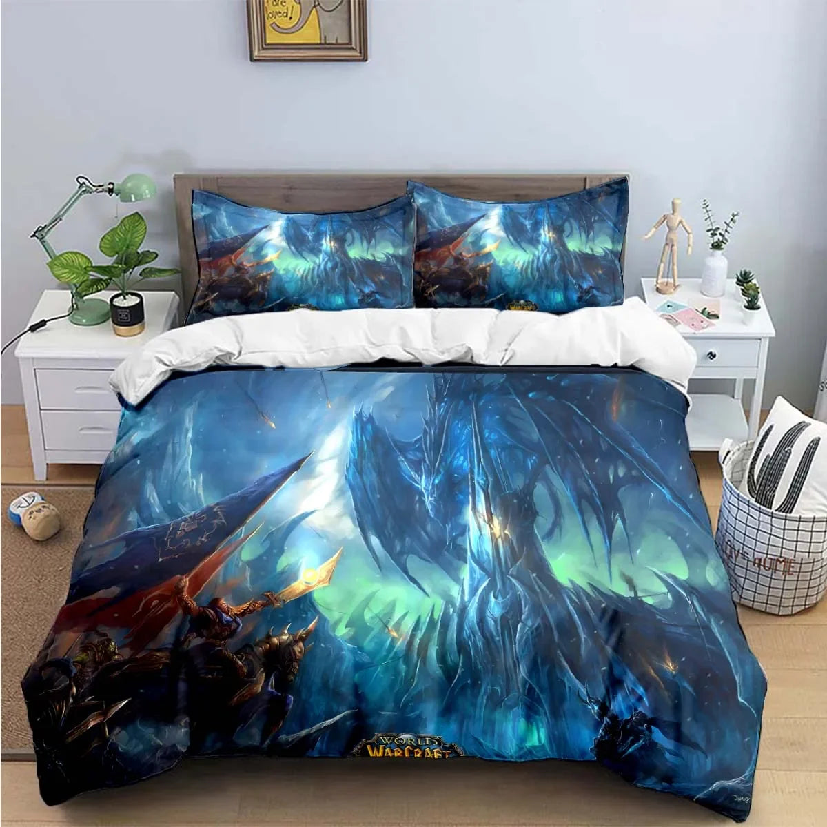 Hot Fashion 3D Game W-Warcraft Print Bedding Sets Bed Supplies