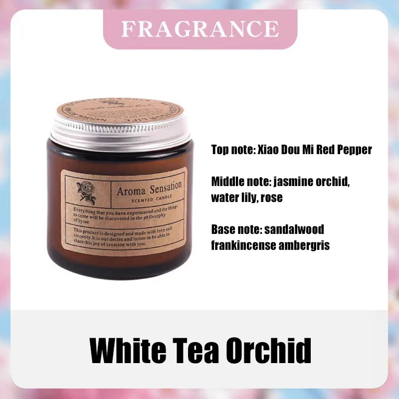 Smokeless Aromatic Scented Candle Handmade Soybean Wax Candles