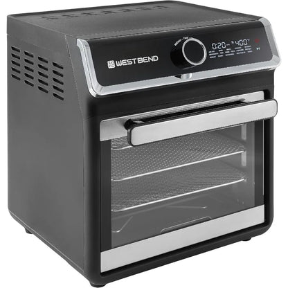 15-Quart Air Fryer Oven with Digital Controls and Easy-View Door