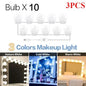 Mirror Light Bulbs Vanity Light USB Power Bathroom Dressing Table Lighting Dimmable LED Vanity Light For Makeup Mirror LED Light