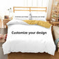 New Custom Bedding Set Customized 3D Printed Duvet Cover Sets with Pillowcase