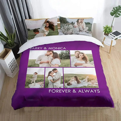New Custom Bedding Set Customized 3D Printed Duvet Cover Sets with Pillowcase