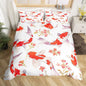 Koi Duvet Cover Sets for Kids Teens Adults Queen Size Quilt Covers