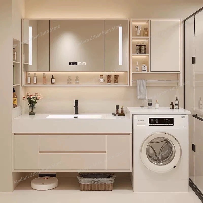 Toilet Makeup Bathroom Cabinet White Drawers Dressers Accessories