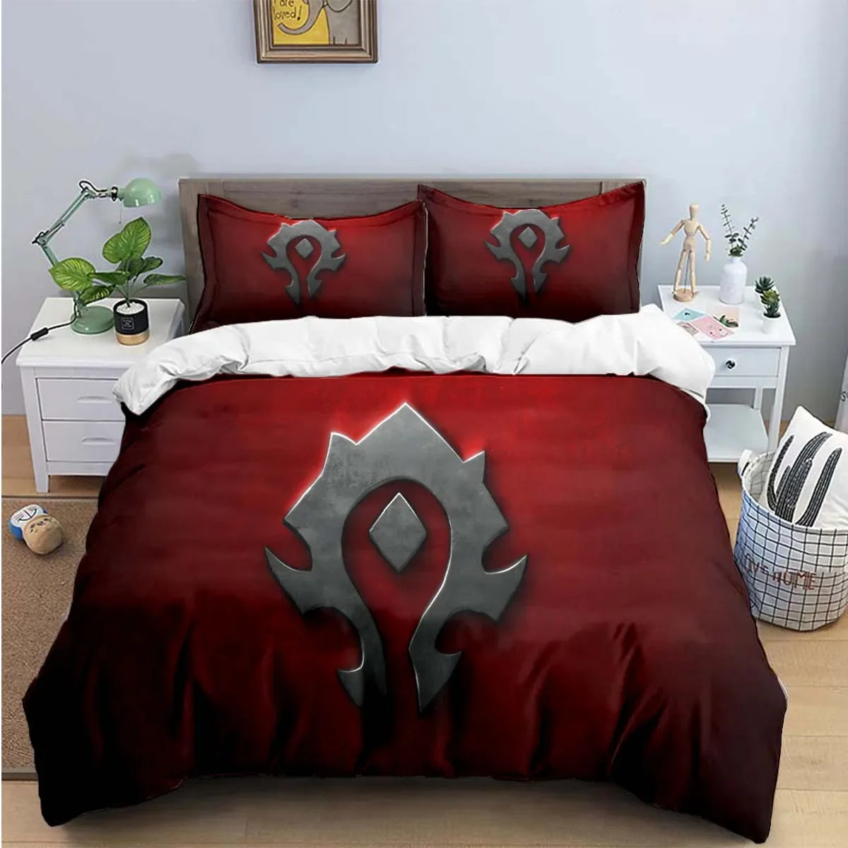 Hot Fashion 3D Game W-Warcraft Print Bedding Sets Bed Supplies