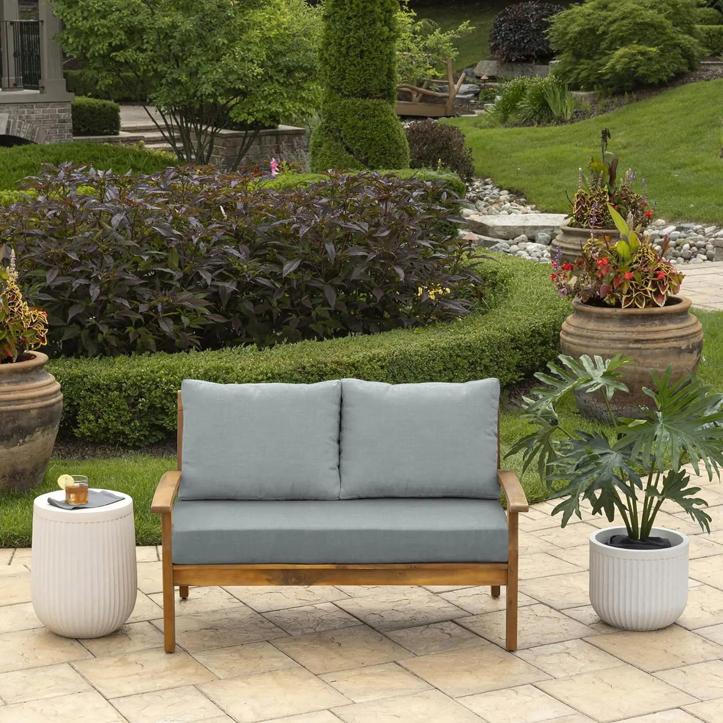 Custom Bench Cushions Backrest Cushions Set Chair Sofa Pads Patio