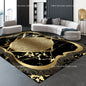 Modern Golden Luxury Carpet Large Living Room Decoration