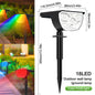 LED Solar Landscape Lights Outdoor Waterproof W / 3 Modes for Yard Lawn Walkway