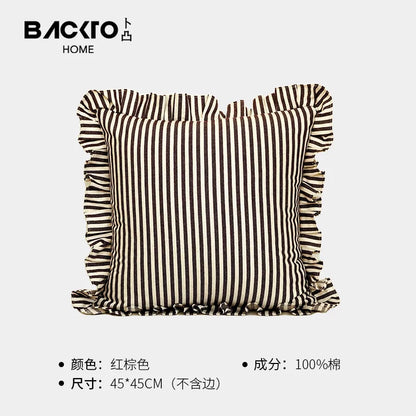 Candy Series 100% Cotton Pillowcase Nordic Style Sofa Living Room
