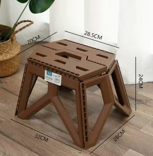 Outdoor small stool portable folding stool high load bearing