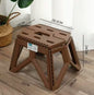 Outdoor small stool portable folding stool high load bearing