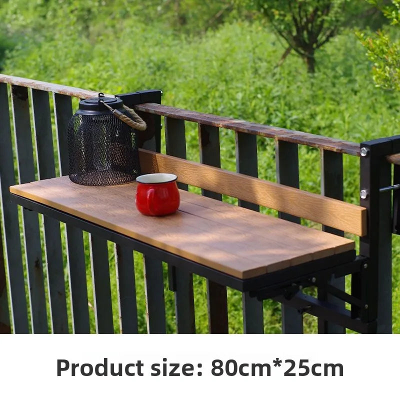 Wooden Outdoor Tables Garden Portable Folding Side Table