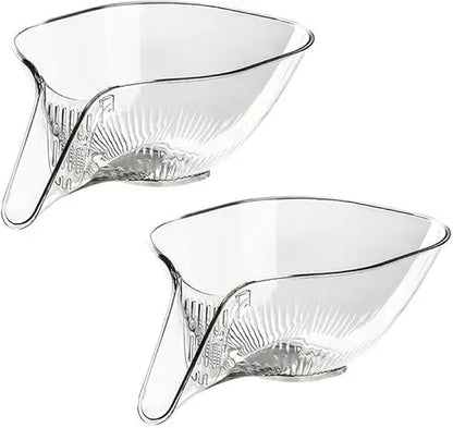 2PCS Multi-functional Drain Basket Colander Kit