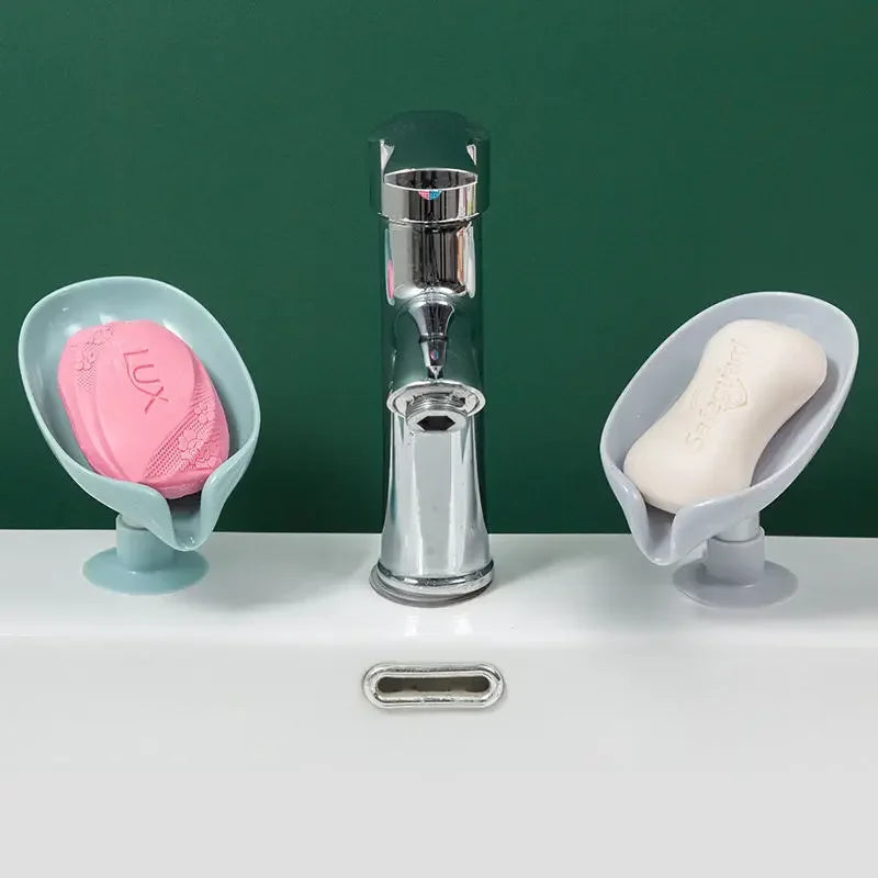 Bathroom Supplies Bathroom Shower Soap Holder Leaf Shape
