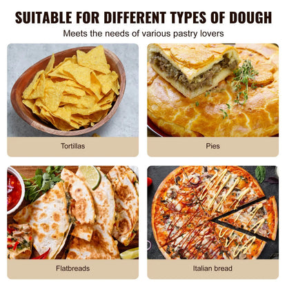 Tortilla Press, 8 Inch, Cast-Iron Heavy-Duty